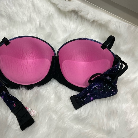 Y2K PINK Victorias Secret Starry Night Bra and Panty Set - Picture 6 of 10